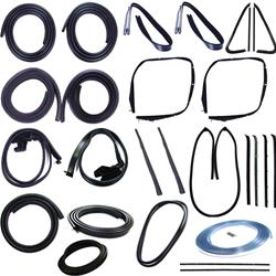 Precision Replacement Parts - Weatherstrip Seals, Vehicle Kits for 1976-1977 JIMMY, K5 BLAZER - CWK 1111 76