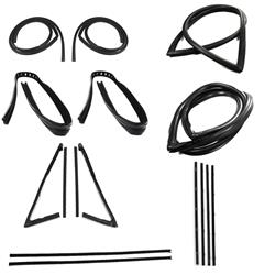 Precision Replacement Parts Weatherstrip Seals, Vehicle Kits CWK 1115 67