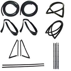 Precision Replacement Parts Weatherstrip Seals, Vehicle Kits CWK 1116 67