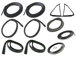Precision Replacement Parts - Weatherstrip Seals, Vehicle Kits for 1987-1991 F-150, F-250, F-350 - CWK 2111 87