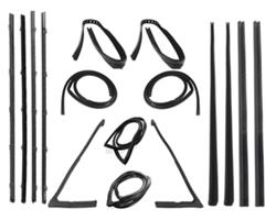 Precision Replacement Parts Weatherstrip Seals, Vehicle Kits CWK 1110 67 PDS