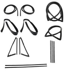 Precision Replacement Parts Weatherstrip Seals, Vehicle Kits CWK 1117 67 PDS