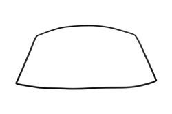 Precision Replacement Parts Windshield Moldings WFS D1317
