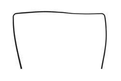 Precision Replacement Parts Windshield Moldings for 2001-2007 ESCAPE, 2007 MARINER, 2001-2006 TRIBUTE - WFS D1397