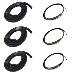 Precision Replacement Parts Rear Window Seals for 1947-1955 TRUCK - WKT 4755 DLX CH