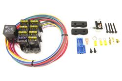 Painless Performance CirKit Boss Auxiliary Fuse Block/7-Circuit Kits (3 Constant/4 Ignition 12 V) 70107