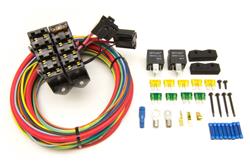 Painless Performance CirKit Boss Heavy-Duty Auxiliary Fuse Block/7 Circuit Kits (7 Ignition 12 V) 70118