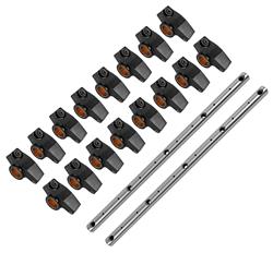 Proform Extruded Aluminum Shaft Mount Roller Rocker Arms 440-869