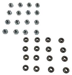 Proform Rocker Arm Pivot Balls and Nuts for 1968 BISCAYNE, 1967-1992 CAMARO, 1996-1999 EXPRESS 2500 - 66924C