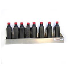 Clear One TC120 Trailer Organizer Quart Rack ABS Plastic Black Holds 12 Bottles