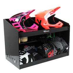 Pit Posse Deluxe Helmet Bays 611BK