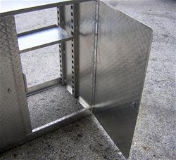 Pit Posse Diamond Plate Base Cabinets