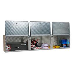 Pit Posse Diamond Plate Overhead Cabinets 903