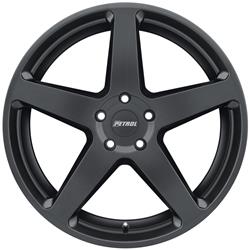 Petrol Wheel P2C Semi-Gloss Black Wheels 16x7