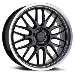 Petrol Wheel P4C Gloss Black Wheels with Machined Lip 16x7