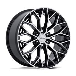 Petrol Wheel P5E Gloss Black Wheels with Machined Face PE006BD20956330