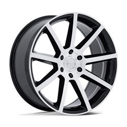 Petrol Wheel P6E Gloss Black Wheels with Machined Face PE007BD22956825