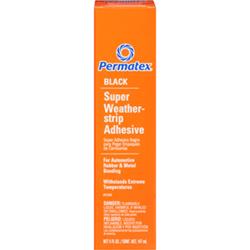 Permatex Black Super Weatherstrip Adhesive 81850