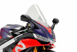 Puig R-Racer Windscreens for 2022-2025 RSV4 1100, 2021-2025 RSV4 1100 FACTORY, 2025 RSV4 1100 FACTORY SE-09 SBK - 20771W