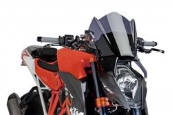 Puig Naked New Generation Sport Windscreens for 2014-2016 1290 SUPER DUKE R, 2016 1290 SUPER DUKE R SPECIAL EDITION - 7014F