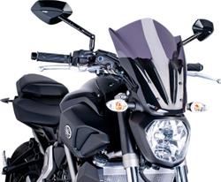 Puig Naked New Generation Touring Windscreens for 2014-2017 FZ-07 - 7016F