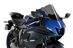 Puig Z-Racing Windscreens for 2017-2020 YZF-R6, 2022-2025 YZF-R7, 2022 YZF-R7 WORLD GP 60TH ANNIVERSARY EDITION - 9723F
