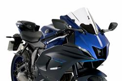 Puig Z-Racing Windscreens for 2017-2020 YZF-R6, 2022-2025 YZF-R7, 2022 YZF-R7 WORLD GP 60TH ANNIVERSARY EDITION - 9723W