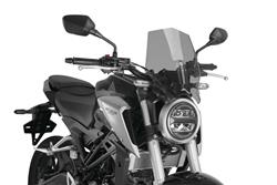 Puig Naked New Generation Sport Windscreens for 2019 CB300R, 2019-2023 CB300R ABS - 9734H