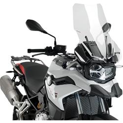 Puig Touring Plus Windscreens for 2018-2023 F750GS, 2021 F750GS 40 YEARS GS EDITION, 2024-2025 F800GS - 9770W