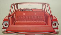 PUI - Seat Upholstery for 1962-1964 BEL AIR, BISCAYNE, IMPALA - 62BRW50R