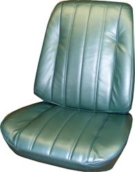 PUI Interiors Seat Covers for 1966 CHEVELLE, EL CAMINO - 66AS10U