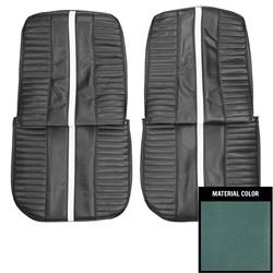 PUI Interiors Seat Covers for 1967 CHEVY II - 67XS12U