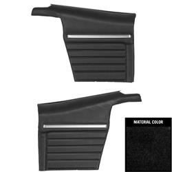 PUI Interiors Platinum Edition Inner Door Panels for 1968 CAMARO - 68FD10V-P