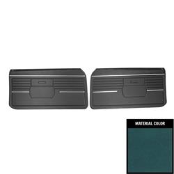 PUI Interiors Platinum Edition Inner Door Panels for 1968 CAMARO - 68FD17C-P
