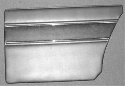 PUI Interiors Inner Door Panels for 1968 BARRACUDA - 68KDBD10C