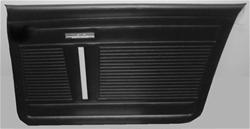 PUI Interiors Inner Door Panels for 1968 CHEVY II, 1969-1970 NOVA - 68XD4D10