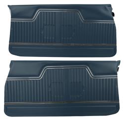 PUI Interiors Platinum Edition Inner Door Panels for 1971-1972 CHEVELLE - 70AD09