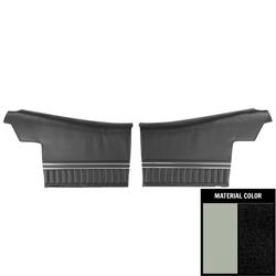 PUI Interiors Platinum Edition Inner Door Panels for 1971-1972 CHEVELLE - 70AD37V-P