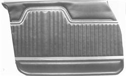 PUI Interiors Inner Door Panels for 1970-1972 CHEVELLE - 70AD4D10