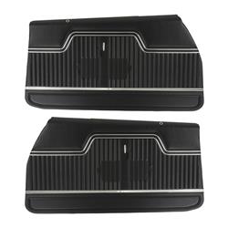 PUI Interiors Platinum Edition Inner Door Panels for 1970-1972 EL CAMINO - 70ADE10-P