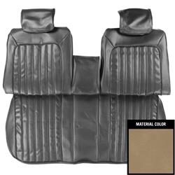 PUI Interiors Seat Covers for 1972 GTO, LEMANS - 72GS41B1