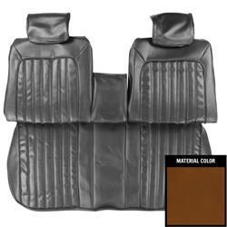 PUI Interiors Seat Covers for 1972 GTO, LEMANS - 72GS47B1