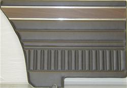 PUI Interiors Inner Door Panels for 1972 DART, DUSTER - 72KDDD10C