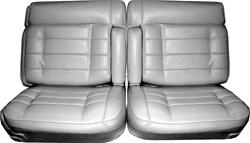 PUI Interiors Seat Covers for 1975-1976 ELDORADO - 75QSE10B