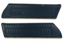 PUI Interiors Inner Door Panels for 1976 CAMARO, 1972-1976 FIREBIRD - 76FD09-P