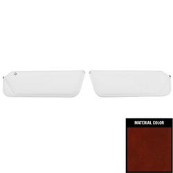 PUI Interiors Sunvisors for 1977-1981 CAMARO, FIREBIRD - 77FV45
