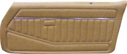 PUI Interiors Inner Door Panels for 1980-1981 CAMARO, FIREBIRD - 78FD48-P