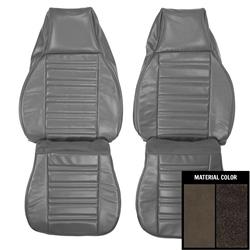 PUI Interiors Seat Covers for 1986-1992 CAMARO - 86FS02U