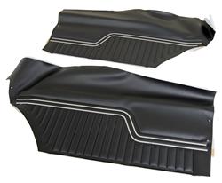 PUI Interiors Rear Side Panels for 1970-1972 CHEVELLE - D240C