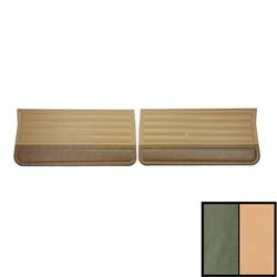 PUI Interiors Inner Door Panels for 1965 CHEVELLE, EL CAMINO - D263-3